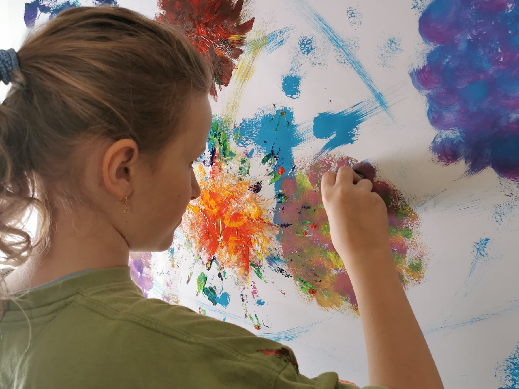 Einzelsetting Kunsttherapie (Malen und Gestalten)